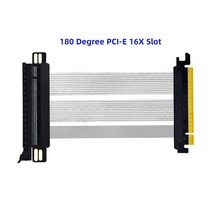 5700XT PCIE 4.0 X16 to 16X GPU 라이저 확장 케이블 15CMN 20CM RTX3090 RX 5700XT RX6800XT 그래픽 카드, 02 은_01 15CM