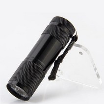 (9LED) UV손전등 위폐 형광물질 감별기 LED등 휴대용랜턴 LED랜턴 써치라이트 등산용손전등 LED써치라이트