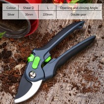 수목전지 가지치기 나무접목기 특수가위 DTBD 전문 가지 치기 가위 Titanium Secateurs Bypass Pruner 손 원예 식물 가위 분기 트리머 도구 따기 도구, B
