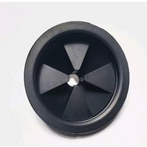 음식물쓰레기처리기 음식물 쓰레기 처리기용 180mm 어댑터 주방 처리 식품 분쇄기 기계, 01 rubber_01 EU