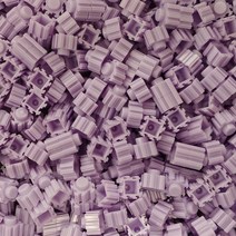 [컴포트존] 디폼블럭 21색 개별칼라 리필 팩 추가 블록 히어로 공주 프린세스 영웅 브롤스타즈, 20. 연보라 500개