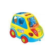 홀라 코끼리버스 자동차 장난감, 혼합 색상