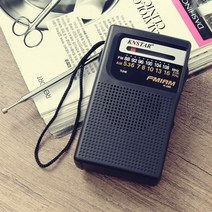시그널 AMFM 휴대용 효도 라디오 블랙 W88C610, 수앤진쿠팡 본상품선택, 상세페이지 참조