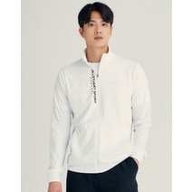 22FW [프리앵글 트레이닝] 화이트 경량냉감 남성 트랙탑 JMJU2C461OW