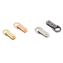 셀프 D링 디링 클러치를 크로스백으로 만들기 분실 방지 스트랩 달기 가죽공예 부품 부자재 DIY 직접 공방 수업 파츠 선물 가성비 명품 D모양 링 취미 악세서리 오링 (로즈골드)