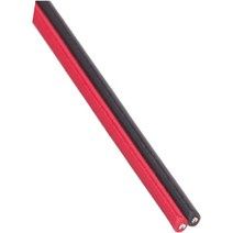 Kyowa Harmonet 세경 2 심 병렬 선 KFC 0.1SQX2C 릴 권 50m 레드 블랙, 1개, 1 새 버전 10mcm