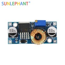 변환기 dcDC-DC 24V/12V ~ 5V 5A 스텝 다운 전원 공급 장치 벅 컨버터 교체 LM2596S 가변 USB 충전 모듈, 한개옵션0