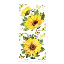 c26 홈코디(2매)해바라기 TL-17024, 상세페이지 참조