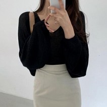러블리너스(Loveliness) / 볼레로 코디 린넨가디건 세트 볼레로가디건 나시 외출