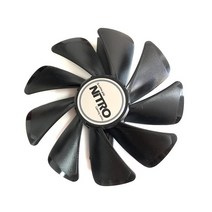 쿨러 팬용 CF1015H12D DC12V RX 580 GPU 팬 95mm 사파이어 니트로 RX480 8G 470 4G GDDR5 RX570 / D5 교, 03 1PCS NO LED