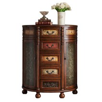 자개농 장롱 고가구 화초장 엔틱 원목, 블루 사이즈 100x36x120