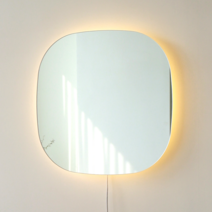 [브래그디자인] 부티퍼 트랙LED 거울 2가지 사이즈, 3. 600x600 부리토 LED거울