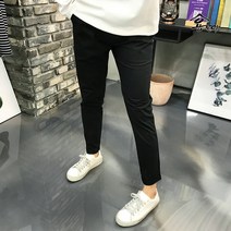 용된다 남자 빅사이즈 스판 밴딩 면바지
