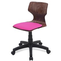 체어포커스 하이팩 패브릭 회전 의자 CF-505, 핑크