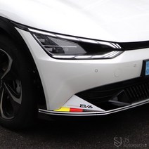 JS automotive EV6 에어덕트 앞범퍼 삼색 M스타일 데칼필름 DIY튜닝 랩핑지 가드 간편부착 외관 악세사리, G타입