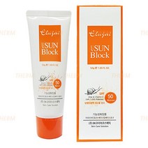 엘루자이 유브이 썬크림50ml 달팽이 점액 여과물함유, 1, 개당 중량본상품선택