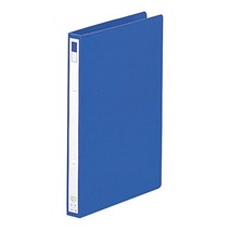 Lihit lab. Lichtlab 링 파일 B5 2 홀 인디고 10 책 F862-910, 1개, 상품명참조