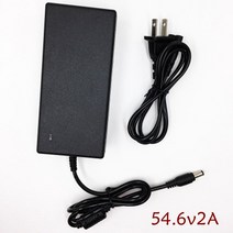 54.6V 2A 리튬 Ebike 배터리 충전기 48V 13S 이온 DC 소켓/커넥터, 03 UK