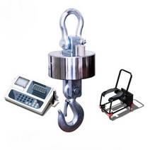 메달림 스테인리스 전자 후크저울 인쇄기 공업용 간편, 5t 무선 핸드 헬드 악기