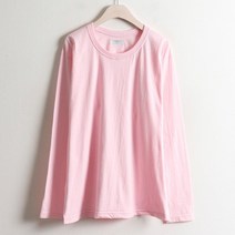 [아이우먼] 기본 라운드 긴팔티 WWw034M104 빅사이즈 사이즈에서 자유로운 그녀~