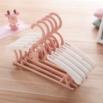 베이비행거3단5/10/20pcs 패션 아기 옷걸이 Anti-Slip 아이 옷 코트 셔츠 주최자 어린이 랙 공간 절약 옷