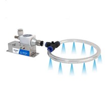 탁상형 이온아이저 정전기 제거기 이오나이저 제진기, 양방향 가스 연결 타입