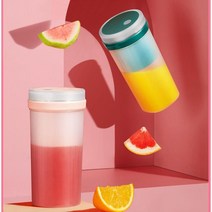 다이어트 디톡스 해독주스 휴대용 텀블러 블렌더 자동 스무디 충전식 미니 과일 주스 컵 아이스 충전, 04=SmoothiesCup2
