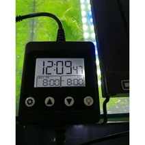 어항uv발생기 어항uv조명 어항백라이트 수초조명스팟 수족관 LED 조명 컨트롤러 조광기 모듈레이터 LCD 디스플레이 물고기 지능형 타이밍 디밍 시스템 일출 및 일몰