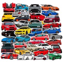 오토바이스티커 스쿠터 데칼 헬멧 탑박스 슈퍼커브 pcx 반사 튜닝 103050100pcs 개조 경주 용 자동차 낙서 스티커 자동차 오토바이 여행 수하물 기타 냉장고 노트북 방수, 10pcs 경주 용 자동차