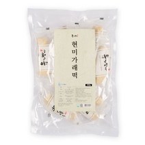 (국내산쌀)현미가래떡 500g 아침대용 개별포장, 쿠팡 ZERONE 1