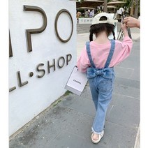 리본데님멜빵바지 유아멜빵바지 아동멜빵바지 여아멜빵바지 남아멜빵바지 아동청바지 여아청바지 아동청바지