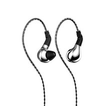 blon bl03 10mm 탄소 진동판 다이내믹 드라이버 hifi in ear 모니터 유선 이어폰 게임 헤드폰 이어 버드 헤드셋 bl03 bl07 iem, 은색 마이크 없음
