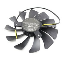 그래픽카드 팬 수리 부품 Ha9010h12f z 85mm 0 57a 2pin gtx1050 gpu 쿨러 msi geforce gtx 1050 2g gtx 1050ti 4g oc