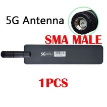 Eoth 1 2 피스 5g 안테나 12dbi sma male wlan wifi 5ghz pbx iot 모듈 라우터 tp 링크 신호 수신기 고 이득, 1피스 MALE