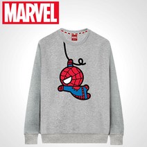마블정품 특양면 레귤러핏 맨투맨 스파이더맨 프린팅 (M-3XL)