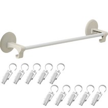 오마이남친 모자 정리대, 01 막대 1개+클립 10개 세트