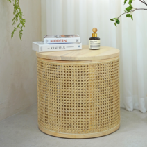 라탄 수납 좌식테이블 거실테이블 커피 티테이블