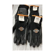 4X 할리데이비슨 Driving Garden Work 고무 Palm 장갑 사이즈 미디엄 M
