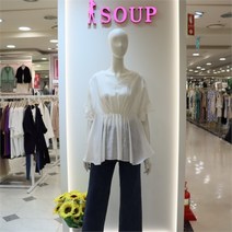 숲 SOUP NC 불광 SH04 소매 러플 블라우스 OY5SST2 (8543024)