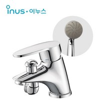 [동서 이누스] G-0111 원홀 세면 샤워 겸용 수전(메탈호스 샤워헤드 설치부속포함)/ G0111