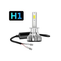 장안 황소자리 별 LED 헤드라이트 특수 원백색 조명 저조도 H7 전구 H1 강한 스포트라이트 수정 전면 전구, 02 - 슈퍼 밝은 스포트라이트 1, 01 - 단일 팩