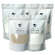 헬로우그린 먹어도 되는 천연 피부미용 팩 (율무 미강 쑥 진피 녹차 율피), 율무 가루 500g(팩)