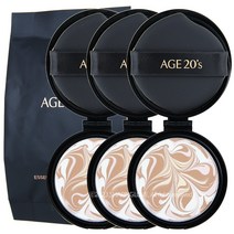에이지투웨니스 AGE20s 에이지투웨니스 3세대 에센스커버팩트 HQ 21호 리필x3개, 3개