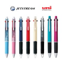 미쯔비시 제트스트림 3색/4색/2+1/3+1/4+1 멀티펜, 2+1볼펜(0.7)-투명