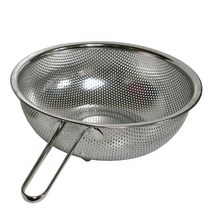 스텐레스 거름망 스텐 펀칭 편수 걸음망 스텐건지기 [옵션-사이즈선택] 국수 건지개 면건지기 야채 국수 뜰채 튀김 건지기 국수망 튀김망, 3호-22cm