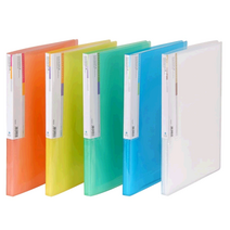 문화 A4 PP 투명 클리어화일 40매 청색 F423-7, 단품