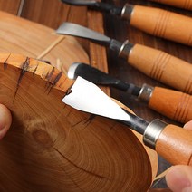 우드카빙키트 목공용 우드페커 DIY 수공구 카톤 세트 나무 조각 절단 칼 도구 치즐 나이프 6 개, 한개옵션0