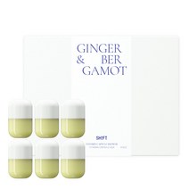 [시프트] 진저&베르가못 캡슐 6입 세트 1개, 비타민C캡슐 6개(진저&베르가못 6개입 세트) 1개