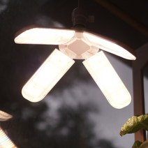 폴드등 날개형 식물등 식물조명 LED 생장 성장 재배 40W 화이트컬러