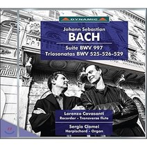 [CD] Lorenzo Cavasanti 바흐: 모음곡 D단조 BWV 997 트리오 소나타 BWV 525 526 529 (Bach: Trio Sonat...
